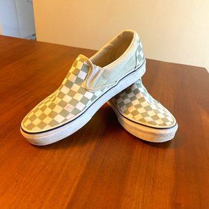 Vans Checkerboard Classic Slip Ons